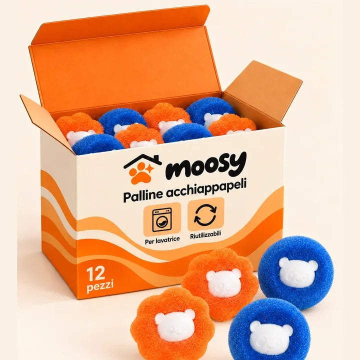 Palline acchiappapeli (12 pezzi)